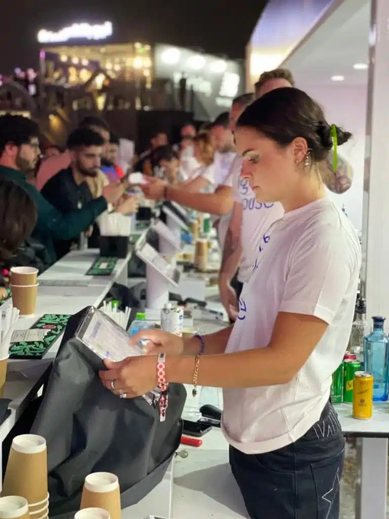 Business owner reviewing POS system options in the UAE