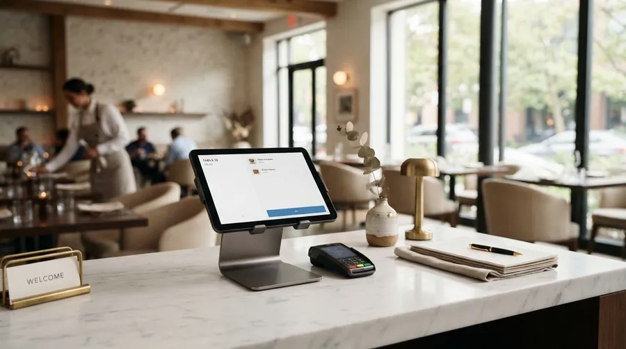Front of house table service on CompuCash